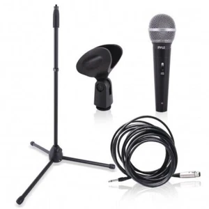 Pyle Dynamic Microphone Kit-Pro Mic Kit Carrying Bag Cable PDMIC88ST - Picture 1 of 7
