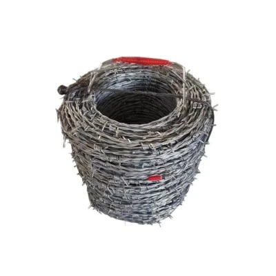 Filo Spinato Zincato Intrecciato Ferro Metallico Corda per recinzioni da 250 mt - Immagine 1 di 2