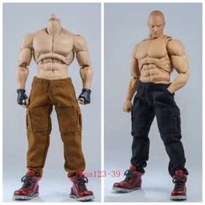 1/12 Scale Combat Pants Trousers Overalls Model Fit 6" GWToys Romankey Figure - Picture 1 of 18