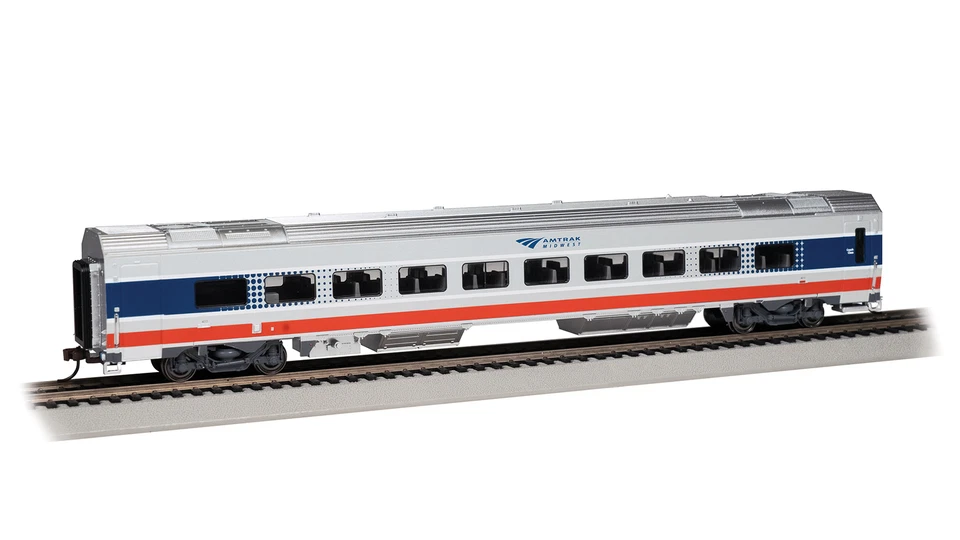 NEW Bachmann Amtrak Midwest Coach Siemens Venture Passenger Car HO Scale - Image 1 of 1
