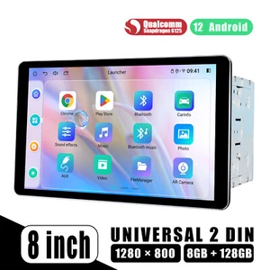Android 12 Autoradio 8 Zoll 1280*800P Doppel DIN 8GB 128GB Carplay Android Auto - Bild 1 von 14