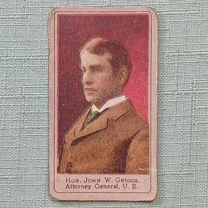 T175 Helden des Spanischen Krieges Hon. John W. Griggs Attorney General USA 1901 - Bild 1 von 4