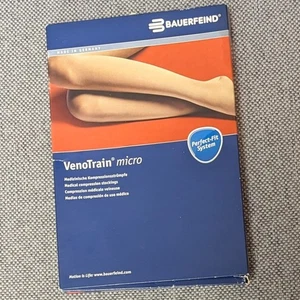 Calcetines de Microcompresión Bauerfeind VenoTrain XL Normal Largo AD 28-31 CCL 2 - Imagen 1 de 3