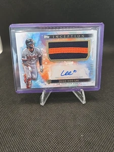 Parche automático de novato de béisbol Jung-Hoo Lee Topps Inception 2024/200 🔥 Giants - Imagen 1 de 3
