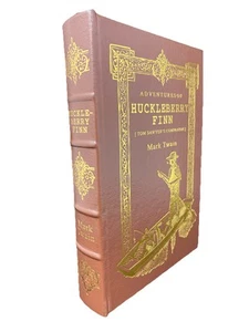 The Adventures of Huckleberry Finn Mark Twain Easton Press Unread Leather HC - Picture 1 of 10