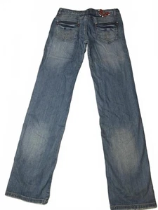 D&M Women's Straight Jeans Size 28 Y2K Denim - Picture 1 of 11