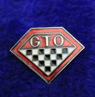 Vintage Pontiac GTO Hat Lapel Pin Accessory GM LeMans GTO Tempest - Image 1 of 4
