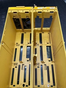 FANUC A05B-2500-C003 PLC Rack Backplane 4-Slot Dual Fan USED - Picture 1 of 4
