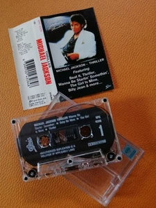 MICHAEL JACKSON [ THRILLER ] ORIGINAL CASSETTE THAILAND EDITION - Picture 1 of 2