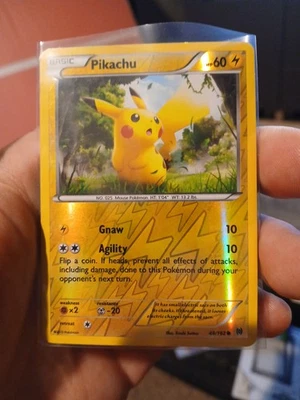 Pikachu 2015 Pokemon XY - BREAKthrough Reverse Holo #48/162 - Image 1 of 2