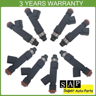 8X Inyectores de combustible 9L3E-E7A para Ford F-150 Mustang Explorer Sport Trac 09-10 4,6 L Foto 1 de 4