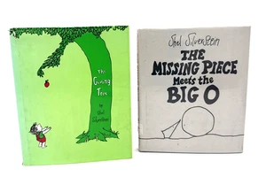 The Missing Piece Meets the Big O The Giving Tree 70s-90s Silverstein Lot of 2 - Bild 1 von 10