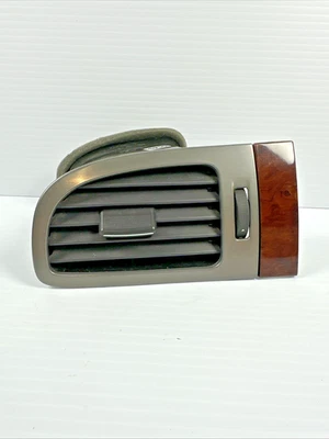 2007-2014 GMC Yukon Driver Left Dash Trim Vent Bezel Wood Grain Tahoe 20935561 - Image 1 of 4