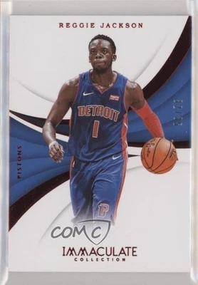 2017-18 Panini Immaculate Red /35 Reggie Jackson #69 - Image 1 of 2