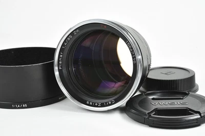 Carl Zeiss Planar 85mm f/1.4 T* ZK Lens PENTAX K [Good] 06-r05 - Image 1 of 4