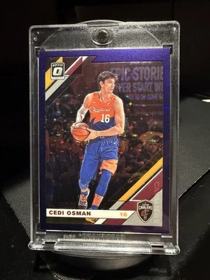 2019-20 Panini Donruss Optic - Cedi Osman #114 Purple Stars Prizm /29 - Image 1 of 2