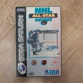 NHL ALL STAR HOCKEY BOXED WITH MANUAL SEGA SATURN CONSOLE