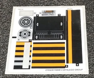 LEGO Missing Stickers Sheet Star Wars 75102 - Picture 1 of 2