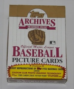 1991 Topps Archives 1953 Baseball Sealed Box - Picture 1 of 4