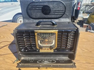 VINTAGE Zenith Transoceanic Clipper Model No. 8G005 Radio Instructions Log Book - Picture 1 of 14