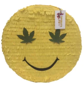 Emoticon Pinata Marihuana Pinata Thema Erwachsene Pinata - Bild 1 von 1