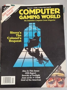 Computer Gaming World #68 (February 1990) Pre-Owned Retail Store Inventory VG/VF - Picture 1 of 8