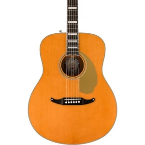 Fender California Palomino Vintage Acoustic-Electric Guitar Aged Natural - Picture 1 of 6