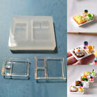 Mini Mold 1:12 Dollhouse Miniature Dinner Plate Lunch Box Tray DIY Silicone Mold