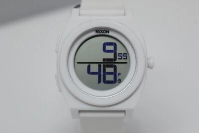 New Nixon Time Teller Digital White A417 100-00 $80 Watch - Image 1 of 4