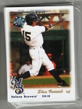 2010 HELENA BREWERS TEAM  SET COMPLETE NEW 