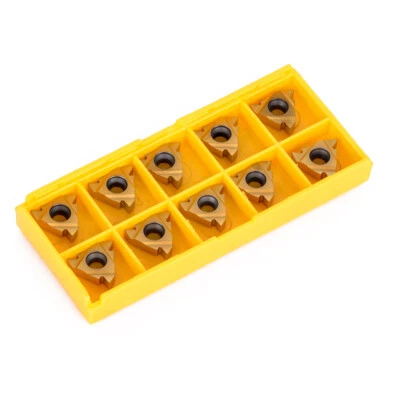 10Pcs Alloy 3/8" 16 ER AG60 Carbide Thread Insert Blade Cutting Turning Tool GL - Image 1 of 4