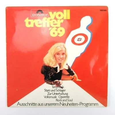 Single Schallplatte VOLLTREFFER '69 Sampler 1968 Pop Schlager Polydor - Bild 1 von 4