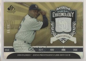 2006 SP Legendary Cuts Baseball Chronology Holofoil /99 Tony Gwynn #BC-TG HOF