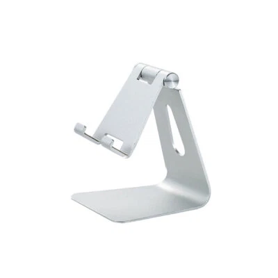 Adjustable Cell Phone Tablet Desk Stand Holder Desktop Aluminum Metal-Universal - Image 1 of 4