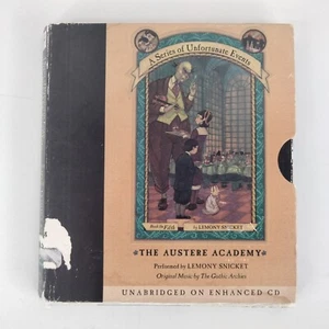 THE AUSTERE ACADEMY: A Series of Unfortunate,  by Snicket  [Unabridged, CDs] - Picture 1 of 10