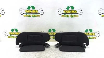 09-14 Ford Expedition Driver Passenger Sun Visor Pair W/ Garage Door Opener OEM - Image 1 of 4