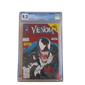Marvel Venom: Lethal Protector #1 - 1st Venom Solo título número clave CGC 9.2 - Imagen 1 de 5