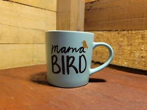 Beautiful Tag Oversized Mug, Teal & White, Reading Mama Bird - Picture 1 of 12