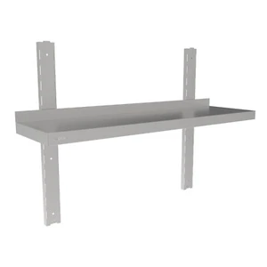 ChefKit Stainless Steel Adjustable Wall Shelf Single-Shelf Commercial Kitchen - Picture 1 of 4
