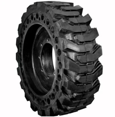 Neumático sólido - 12 x 16,5 - mano derecha se adapta a Bobcat A300 A770 S740 S750 S770 S850 Foto 1 de 4