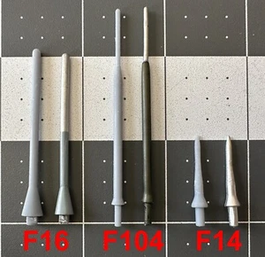 Tubo Pitot de resina impreso en 3D 1:18 para JSI F14, Ultimate Soldier F104 o BBI F16 - Imagen 1 de 10