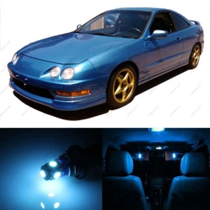 Paquete de 9 luces interiores LED AZUL HIELO para Acura Integra 1994-2001 + HERRAMIENTA - Imagen 1 de 6
