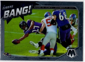 2021 Panini Mosaic Football J.K. Dobbins No. B-9 Baltimore Ravens - Bild 1 von 2