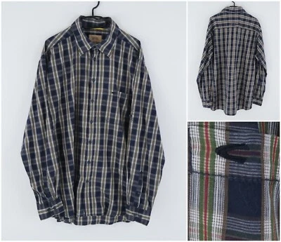 Mens CAMEL ACTIVE Shirt 2XL Size Vintage Check Plaid Long Sleeve Casual Top - Image 1 of 4
