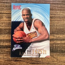 1998-99 Fleer Brilliants Antawn Jamison Blue Parallel #104B GS Warriors RC