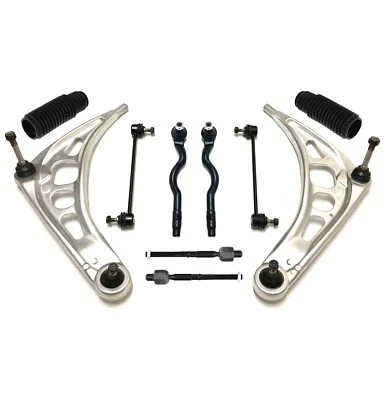 10 Pc Suspension Kit for BMW 320i 323Ci 325Ci 328i 330i Z4 Control Arms Tie Rods - Image 1 of 4