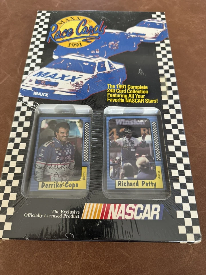 1991 MAXX Race Cards Nascar Factory Sealed Trading Cards Box Set 240 Cards - Image 1 of 4