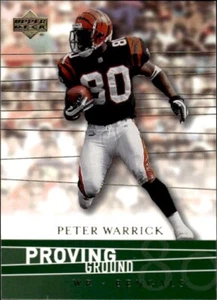 2001 Upper Deck #PG10 Peter Warrick Proving Ground - Picture 1 of 2