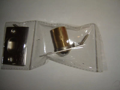 Ball Catch Solid Brass 15389, Satin Nickel Latch Adjustable - Image 1 of 2