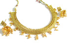 Indian Gold Plated Wedding Designer Bridal Necklace Jumka Earrings Jewellry set